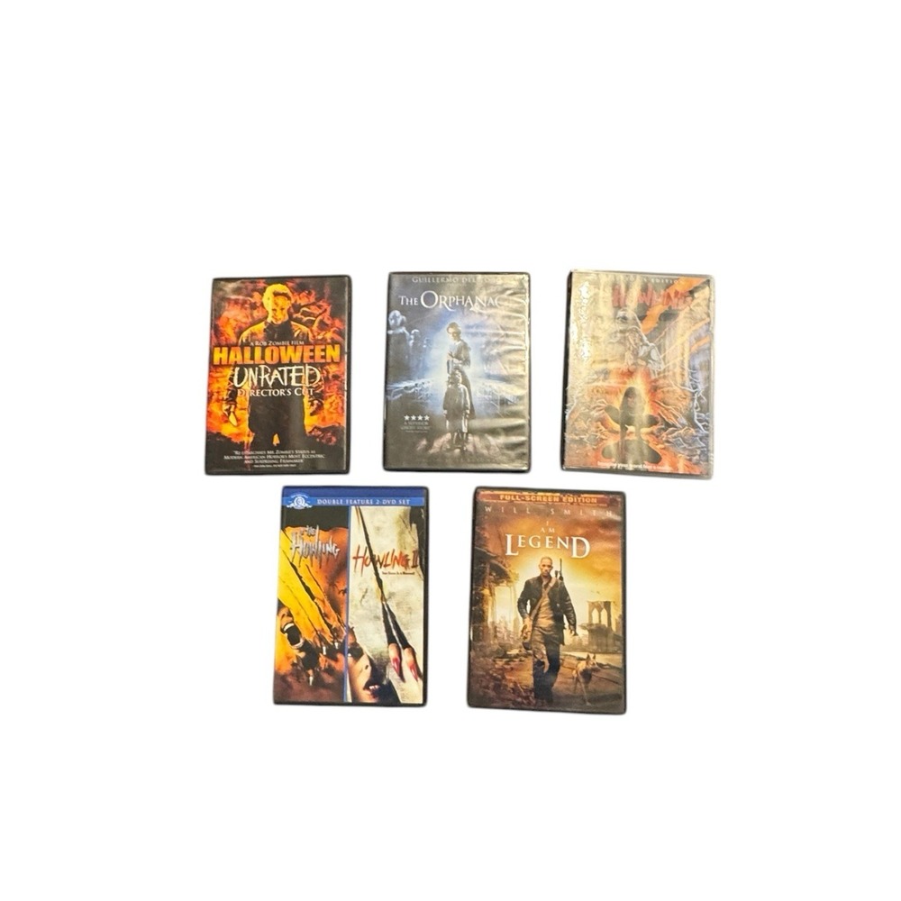 Lot Of 5 Horror Movie DVD's